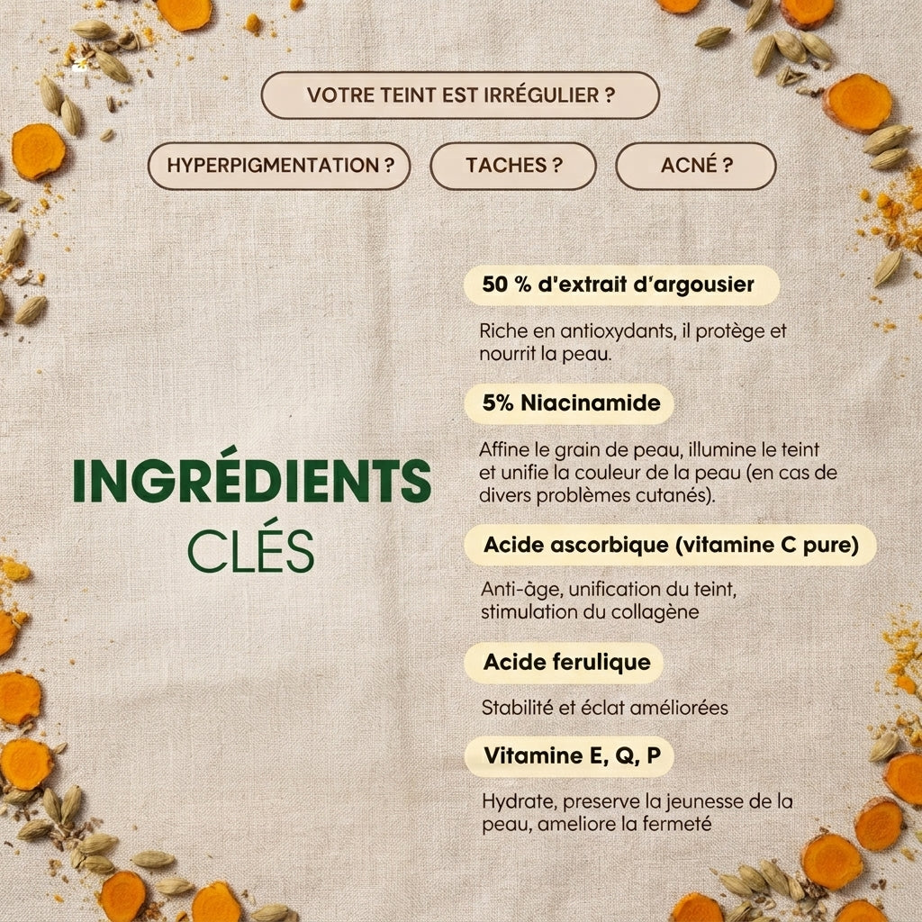 Crème hydratante Vitamine C