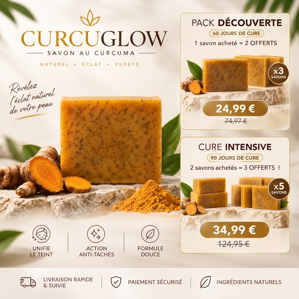 Savon au Curcuma